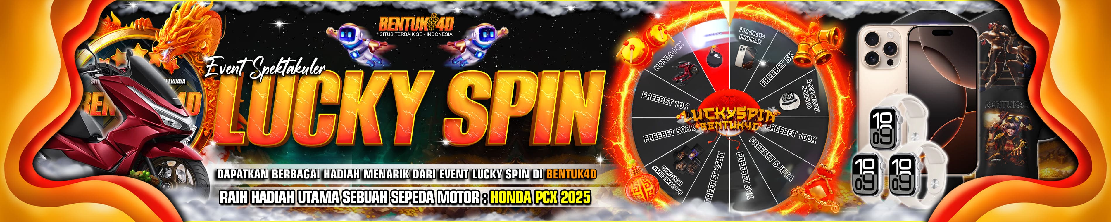 KEMENANGAN LUCKY WHEELS 2025
